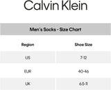 Calvin Klein Men's Cushioned Quarter Socks (6 Pack), Size Shoe Size: 7-12, Solid Black, Solid black