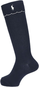 Polo Ralph Lauren Socks 04813773 Unisex Children Folding Picot Sewing Machine High Socks