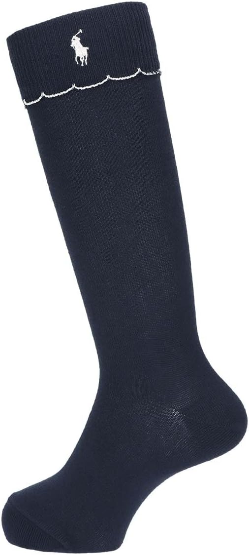 Polo Ralph Lauren Socks 04813773 Unisex Children Folding Picot Sewing Machine High Socks