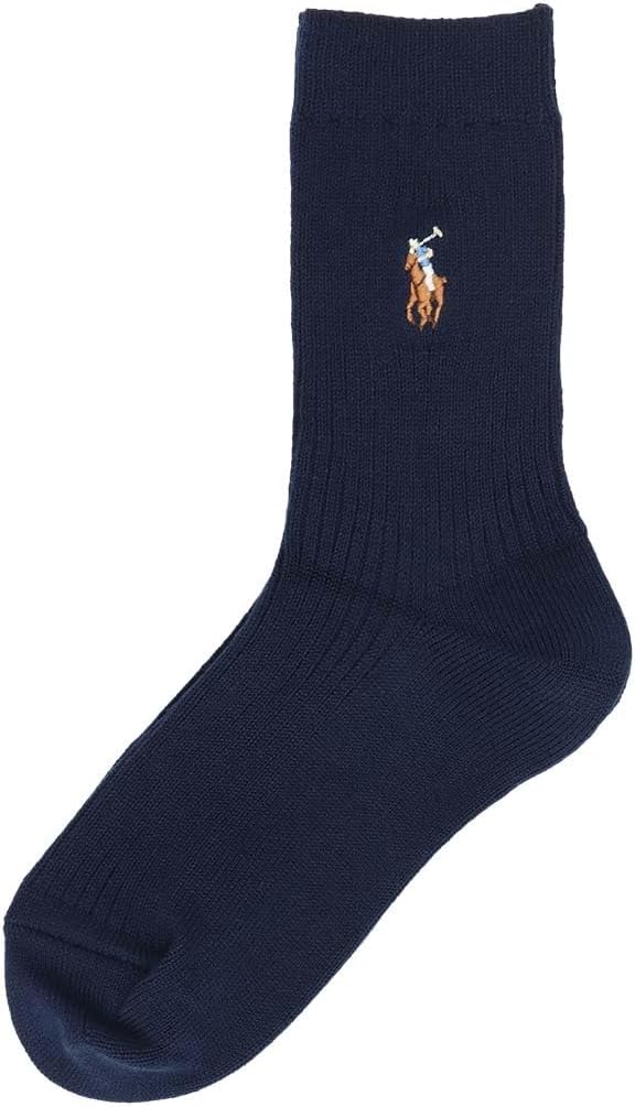 Polo Ralph Lauren 04803600 Unisex Children's Multi-Point Rib Socks