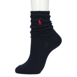 Polo Ralph Lauren 03207538 Women's One-Point Low Gauge Rib Socks
