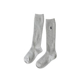 Polo Ralph Lauren 04873500 Unisex Kids One-Point Rib High Socks, Unisex