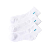 Polo Ralph Lauren 93246914 Women's Socks, 3 Pair Set, Footed Pile, One-Point, Short Socks, Unisex Adult