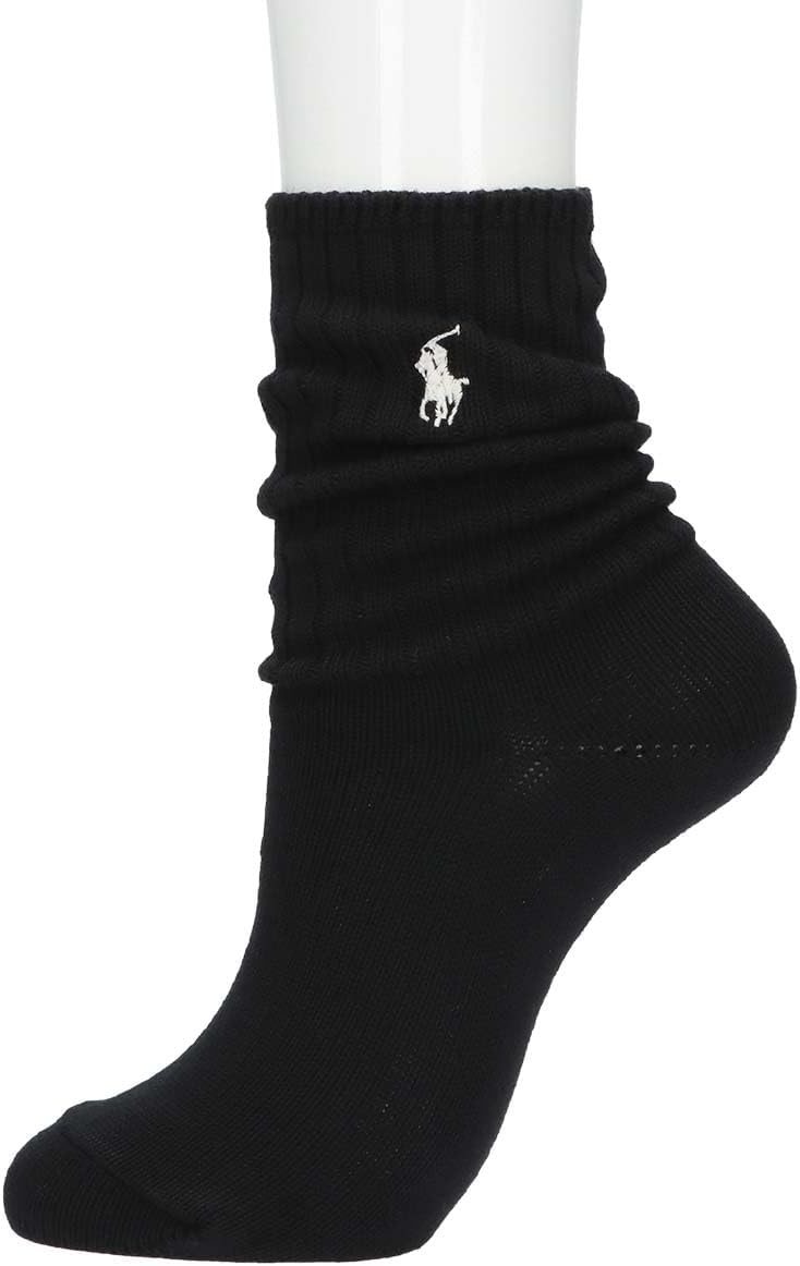 Polo Ralph Lauren 03207538 Women's One-Point Low Gauge Rib Socks
