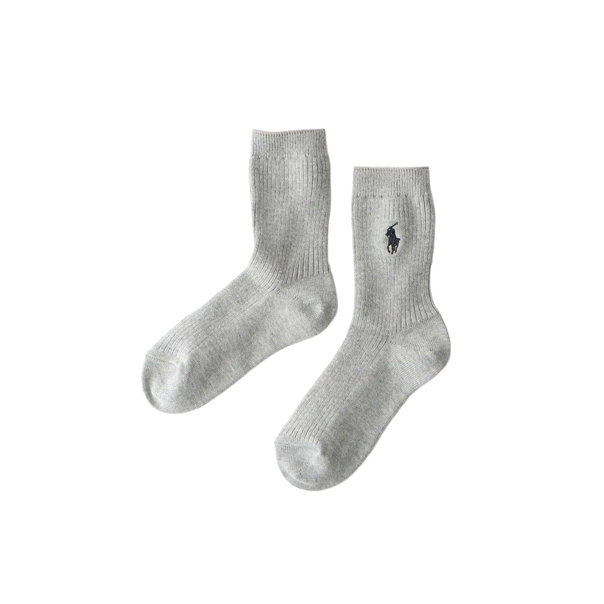 Polo Ralph Lauren 04863400 Unisex Kids One-Point Rib Socks, Unisex