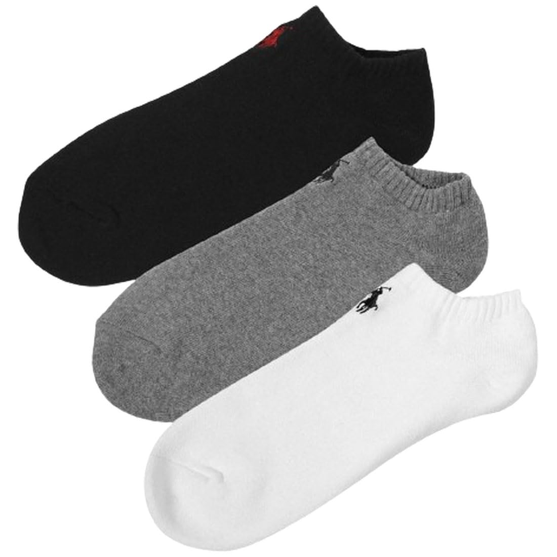 ポロ ラルフローレン メンズショートソックス3足セット