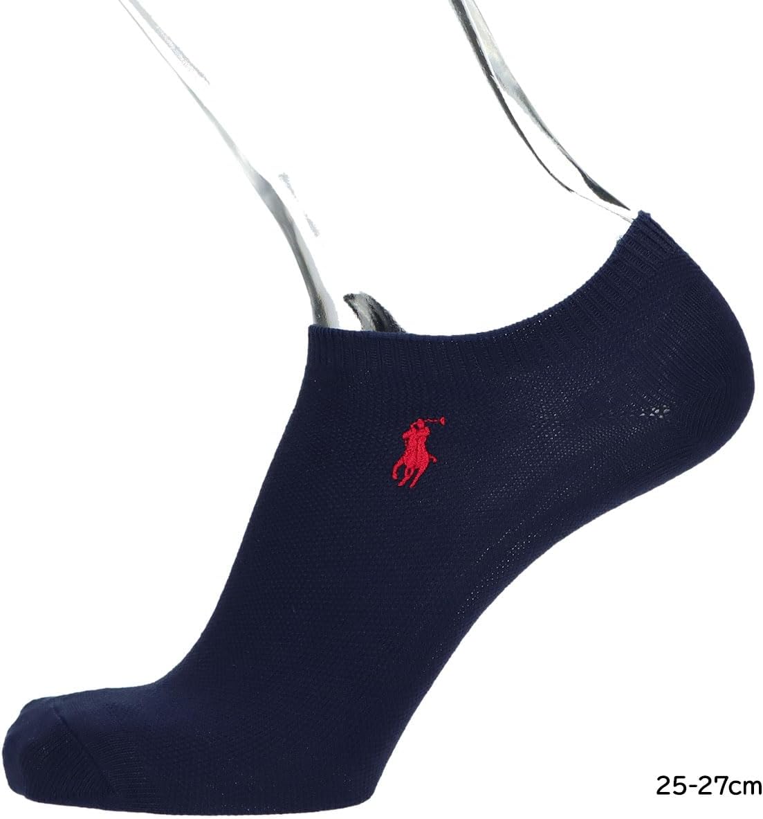 Polo Ralph Lauren 92022800 Socks (3 Pair Set) Polo Ralph Lauren, Smooth and Comfortable Pique Knit Sneaker-Length Socks, 3 Pair Set, Men's, Women's, Unisex