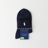 Polo Ralph Lauren 04803763 Children's Folding Picot Sewing Machine Short Socks, Unisex Children