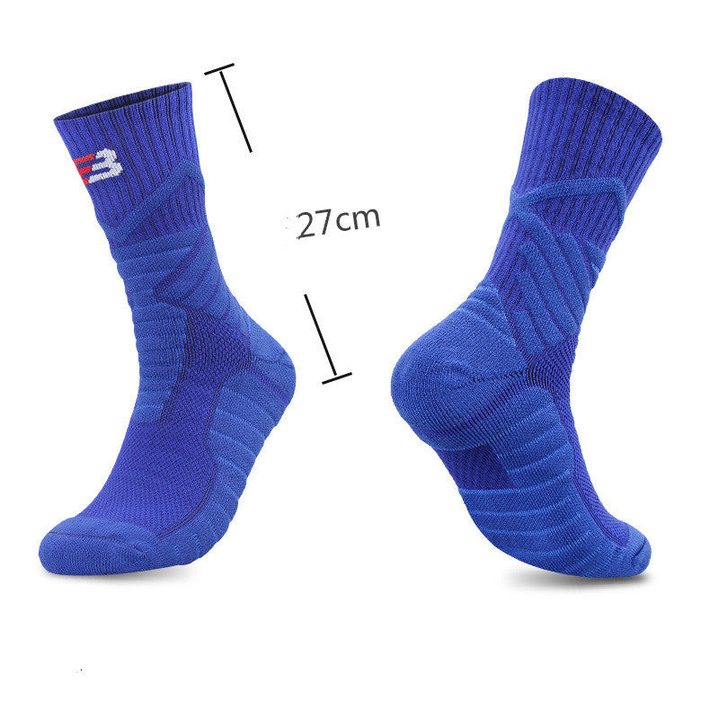 パワーステップ メンズ厚手スポーツソックス|プロ仕様ハイカット靴下