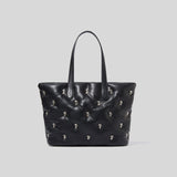 エアリーパッド_フェザー×ソフトレザー レディース ふんわりエアクッション ハンドバッグ