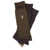 Polo Ralph Lauren 8613PK Business Socks, Set of 3, Super Soft (Anti-Bacterial) Socks