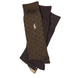 Polo Ralph Lauren 8613PK Business Socks, Set of 3, Super Soft (Anti-Bacterial) Socks