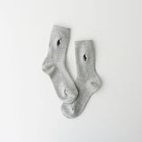 Polo Ralph Lauren 04863400 Unisex Kids One-Point Rib Socks, Unisex