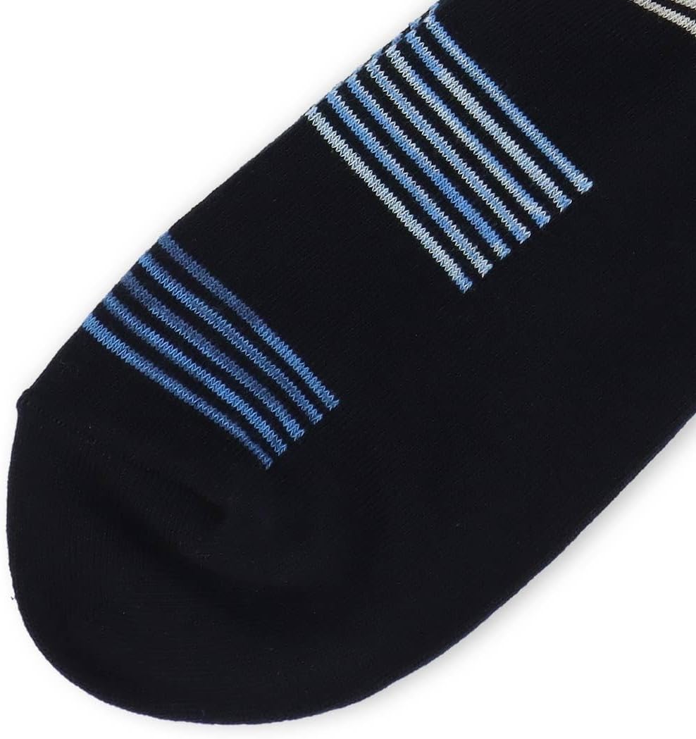 Calvin Klein 02542270 94. Middle Gray 25-27 cm Border Block Mid Length Casual Socks for Men Socks Men Gift, 94. middle gray, 25.0-27.0 cm