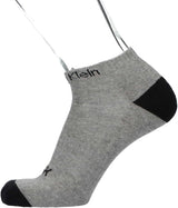 Calvin Klein 92572501 Foot Pile, Antibacterial, Deodorizing, Arch Support, Sneaker Length, Men's, Casual Socks, Unisex, Gentleman, Present Gift (01. Assorted)