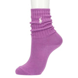Polo Ralph Lauren 03207538 Women's One-Point Low Gauge Rib Socks