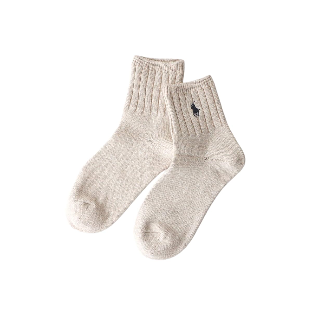 Polo Ralph Lauren 03207210 Women's Socks, One Point, Low Gauge, Short Socks