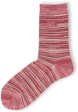 Calvin Klein 02542269 Random Border Middle Length Casual Socks Men's Socks Men Gift 02542269 68. Navy 25-27cm, 68.navy, 25.0-27.0 cm