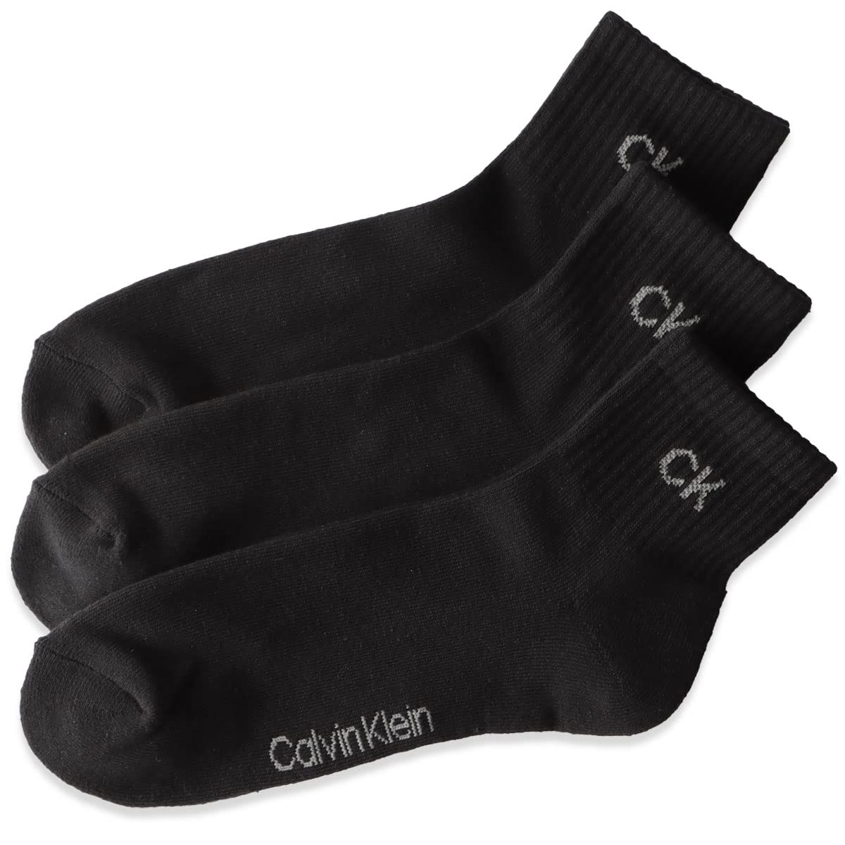 カルバン・クライン ソックス3足組|抗菌防臭ショート丈靴下