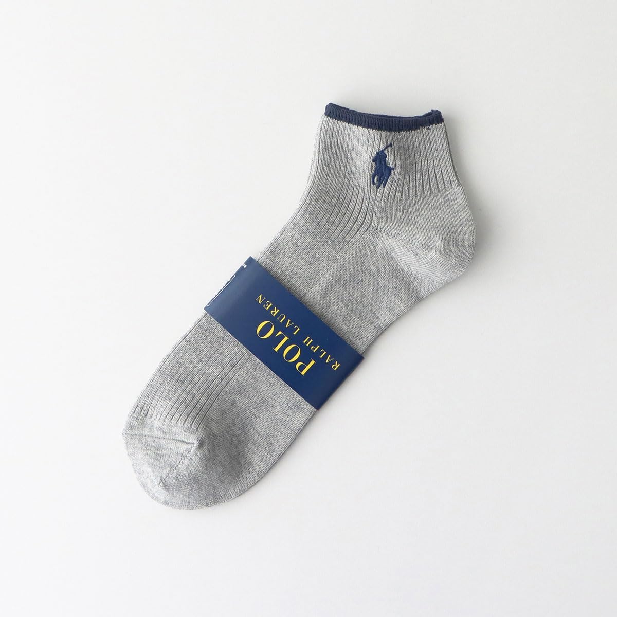 Polo Ralph Lauren 02032310 Men's Sneakers Socks, Deodorizing, One-Point