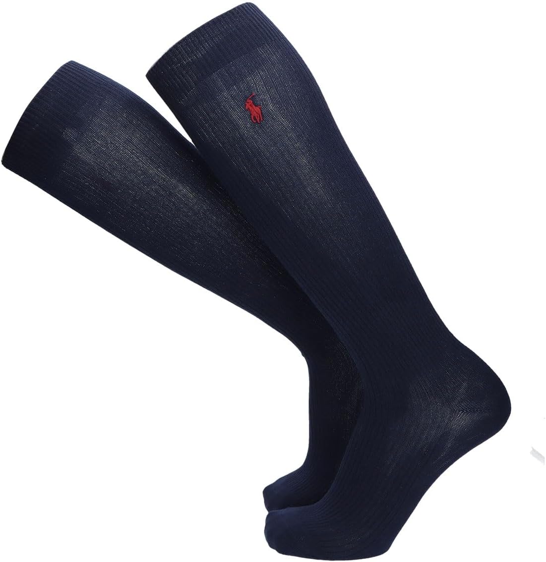 POLO RALPH LAUREN 02032932 Men's Socks, Deodorizing Treatment, One-Point Rib High Socks,