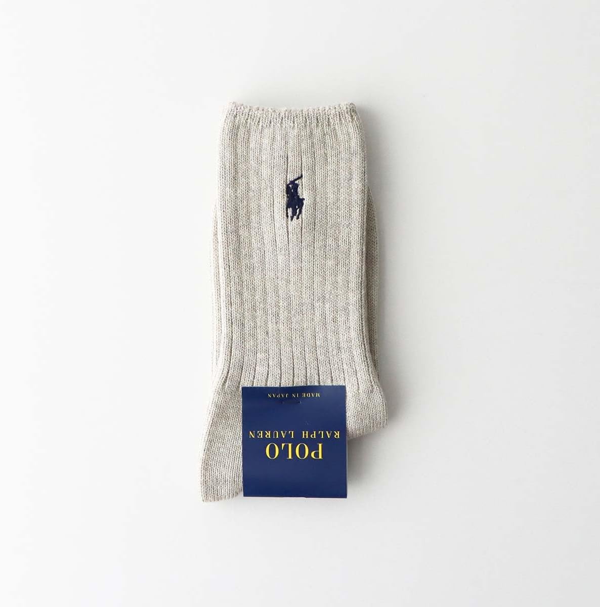 Polo Ralph Lauren 03207538 Women's One-Point Low Gauge Rib Socks