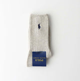 Polo Ralph Lauren 03207538 Women's One-Point Low Gauge Rib Socks