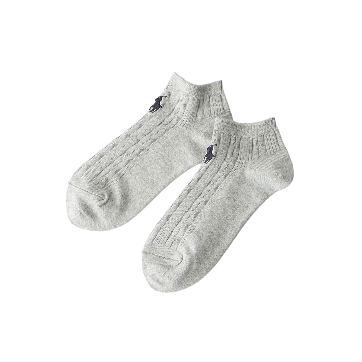 Polo Ralph Lauren 03207868 Women's Socks, One Point, Cable, Sneaker Socks,