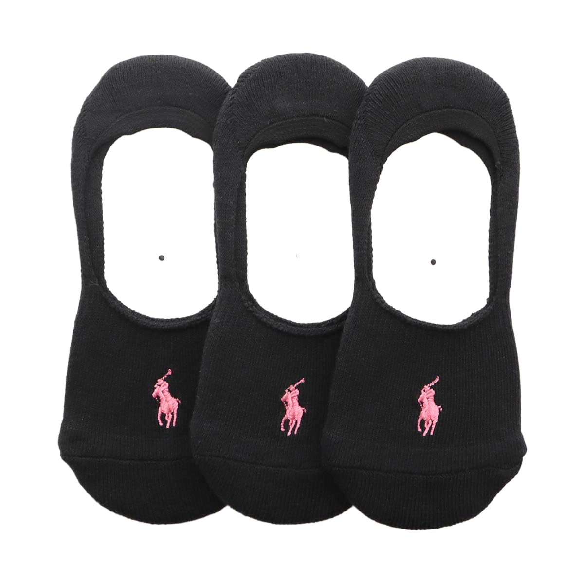 Polo Ralph Lauren 93246911 Women's Socks, 3 Pair Set, Foot Pile, One Point, Cover Socks, Unisex Adult