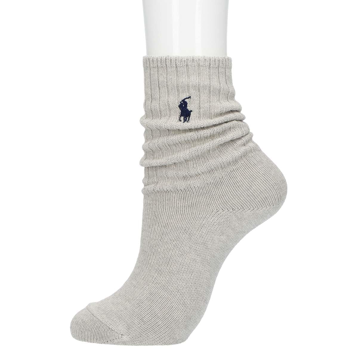 Polo Ralph Lauren 03207538 Women's One-Point Low Gauge Rib Socks