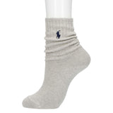 Polo Ralph Lauren 03207538 Women's One-Point Low Gauge Rib Socks
