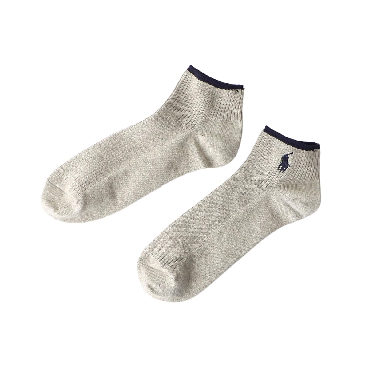 Polo Ralph Lauren 02032310 Men's Sneakers Socks, Deodorizing, One-Point