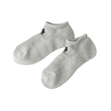 Polo Ralph Lauren 03207894 Women's Socks, Organic Cotton, Sole Pile, One Point, Sneaker Socks
