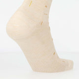 Calvin Klein 02542267 Cool Random Block Sole Mesh Crew Length Casual Socks Men's Socks, Present, Gift, 21. Beige, 9.8-10.6 inches (25-27 cm), 21. beige, 25.0-27.0 cm