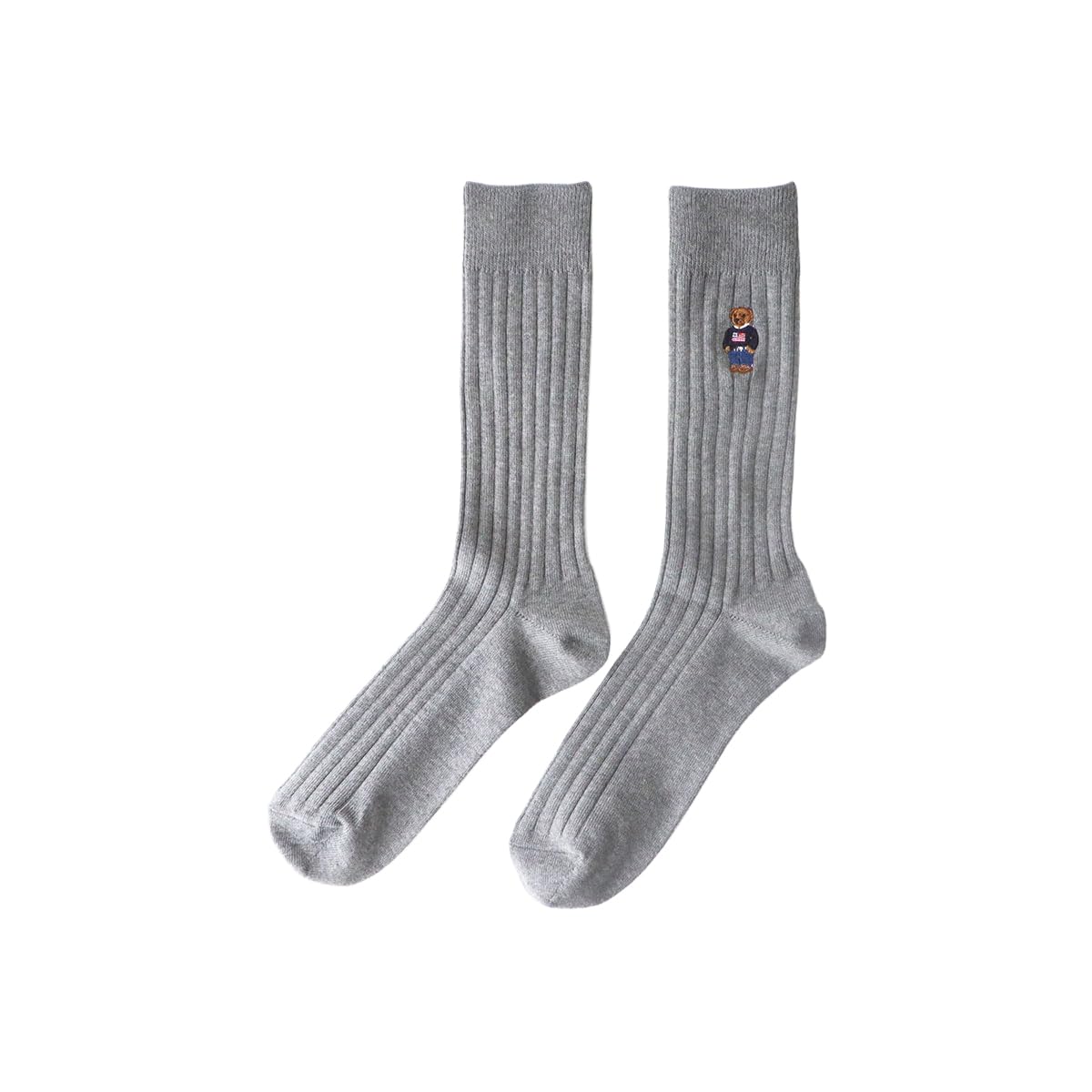 Polo Ralph Lauren 02012450 Men's Polo Bear, Rib Socks, Men's