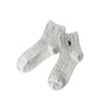 Polo Ralph Lauren 03207386 Women's Socks, One Point, Cable, Short Socks,