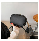 レトロミニ_レトロシンプル 2WAY ミニスクエア ショルダー/クロスボディバッグ