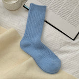 デイリーウォーム_レディース 厚手 裏起毛 あったかウールソックス