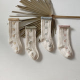 ベビースマイル フラワー柄ソックス | 個性派デザインセット