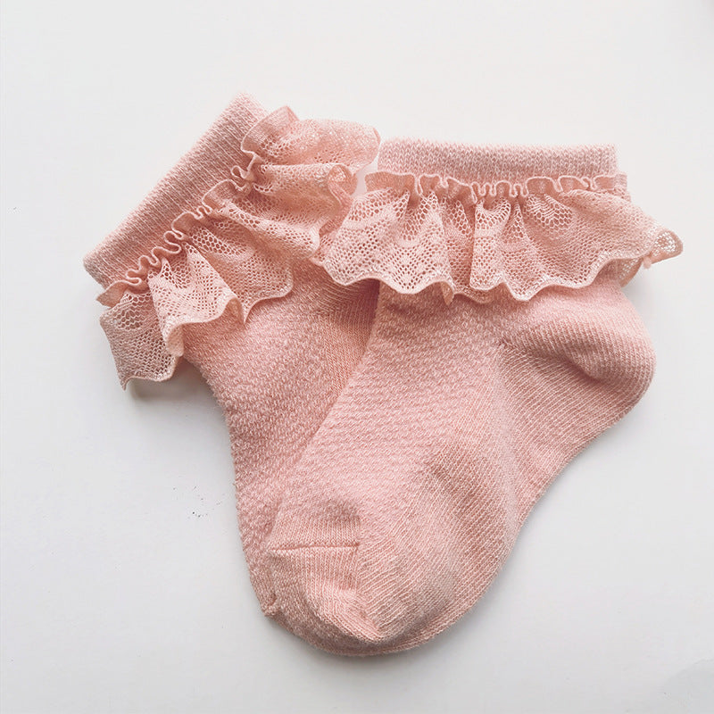 ベビースマイル_秋冬 ベビー・キッズ すべり止め付き コットンソックス