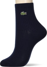 Lacoste Women's Croc Emblem Plain Short Socks