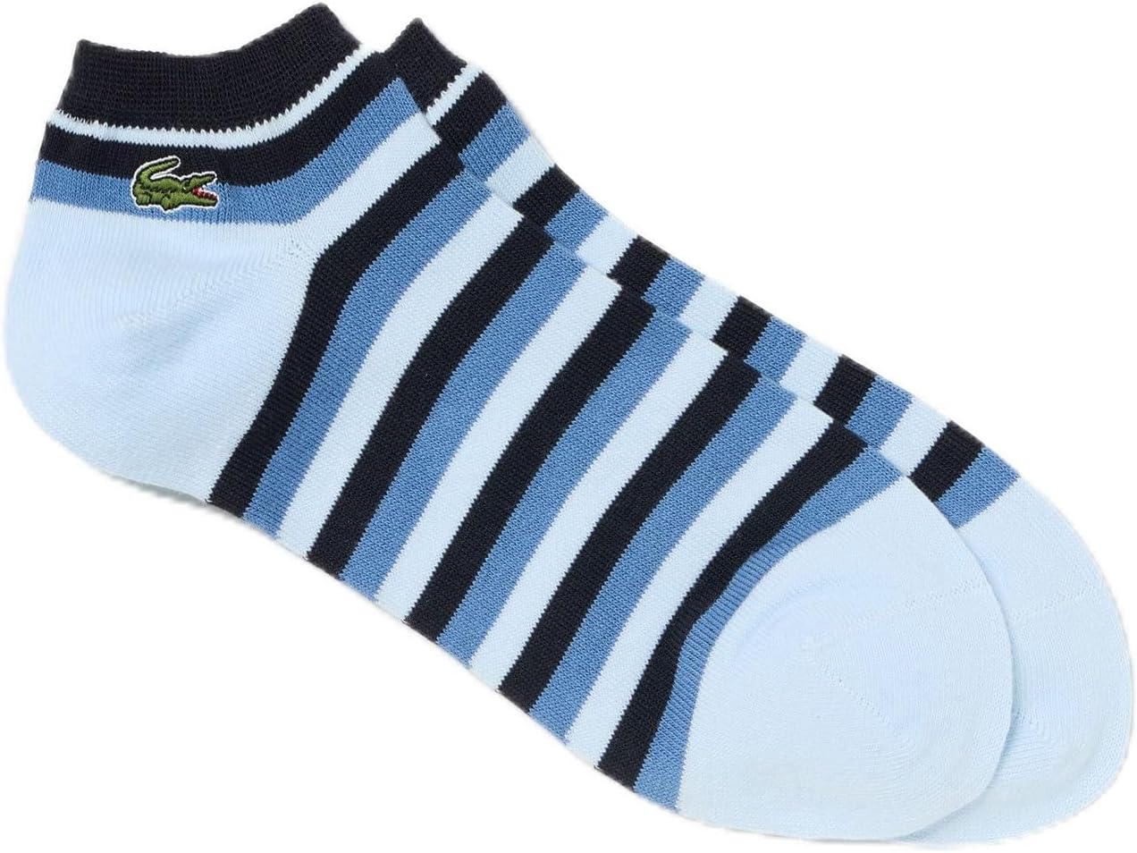 Lacoste Men's Multi-Border Ankle Socks