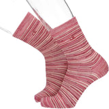 Calvin Klein 02542269 Random Border Middle Length Casual Socks Men's Socks Men Gift 02542269 15. Scarlet 25-27cm, 15. Scarlet, 25.0-27.0 cm