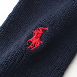 Polo Ralph Lauren 03217507 Women's Socks Polo Ralph Lauren 12.6 inches (32 cm) Length One Point School Socks