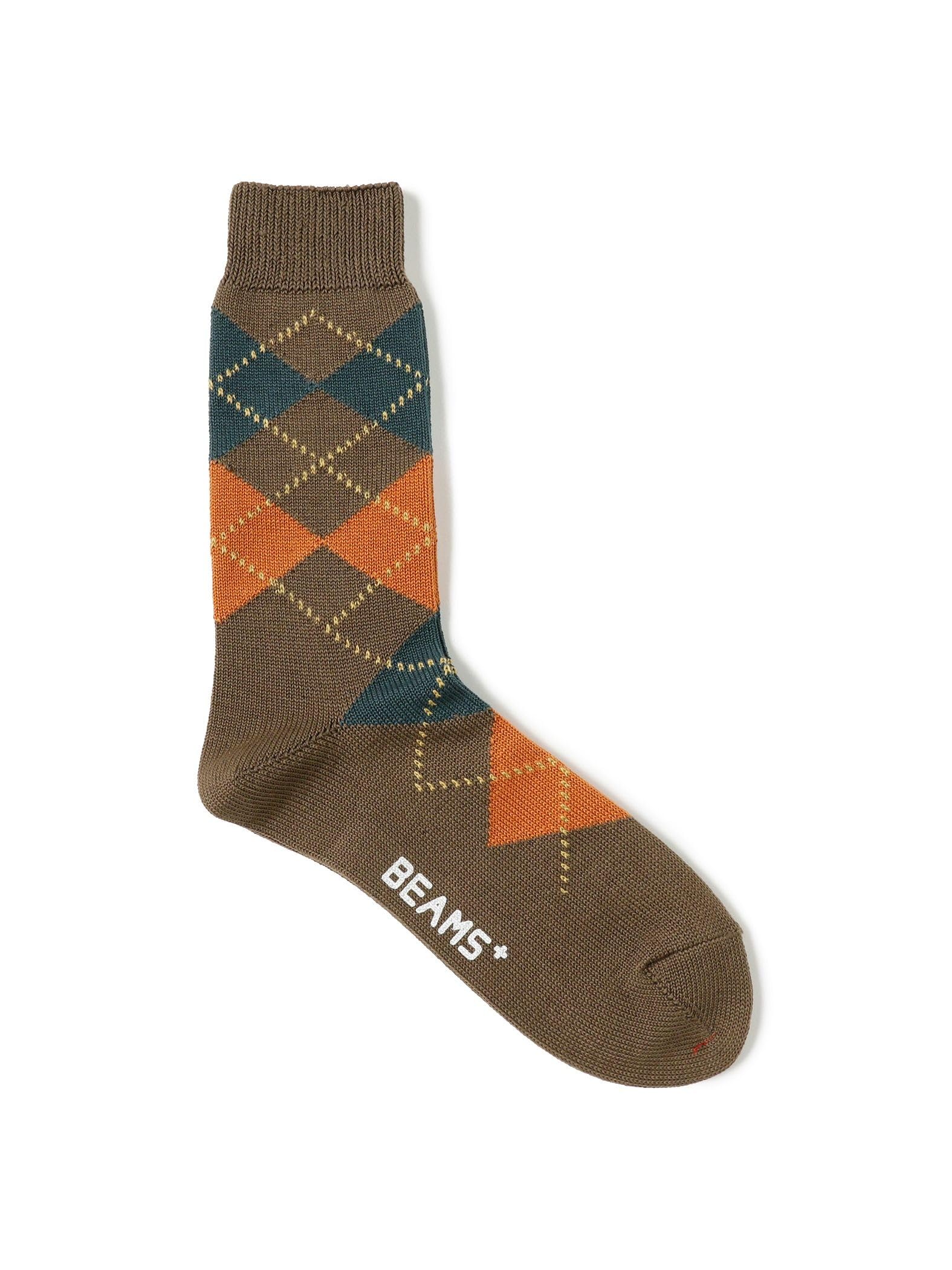 Beams Plus Men's Argyle Socks