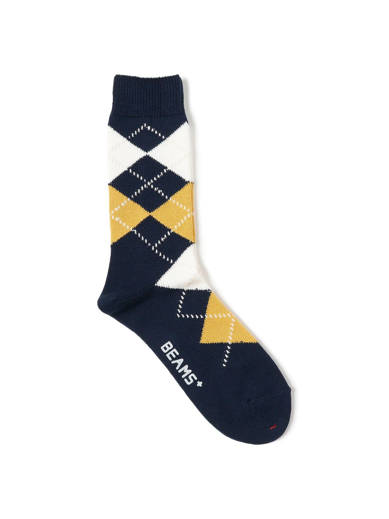 Beams Plus Men's Argyle Socks