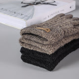 フィンガーウォーム_メンズ 冬あったか 指先まで暖かい防寒手袋