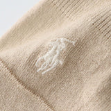 Polo Ralph Lauren 03207940 Women's Socks, Polo Ralph Lauren, Slip-Resistant Heels, One Point, Deep Shoes, Cover Socks,