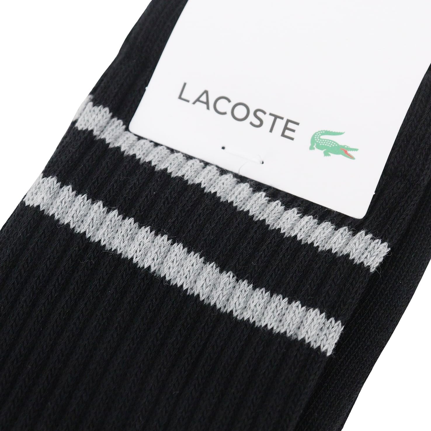Lacoste Men's Official Pile Line Socks