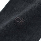 Calvin Klein メンズ抗菌防臭ソックス|太リブ・クルー丈ビジネス靴下